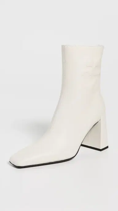 Courrèges Heritage Shadow Leather Ankle Boots Heritage White | Thumbnail 2 Courrèges Heritage Shadow Leather Ankle Boots Heritage White | Thumbnail 2