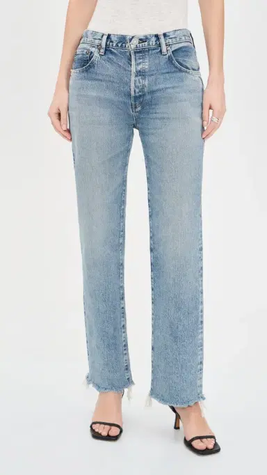 MOUSSY VINTAGE Sebring Straight Jeans Light Blue | Thumbnail 2