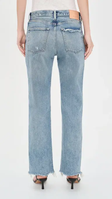 MOUSSY VINTAGE Sebring Straight Jeans Light Blue | Thumbnail 3