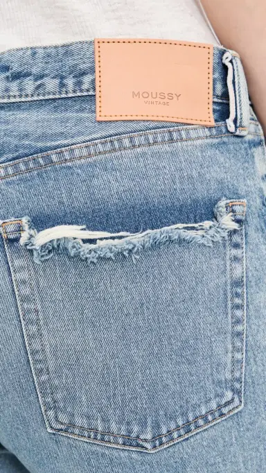 MOUSSY VINTAGE Sebring Straight Jeans Light Blue | Thumbnail 6