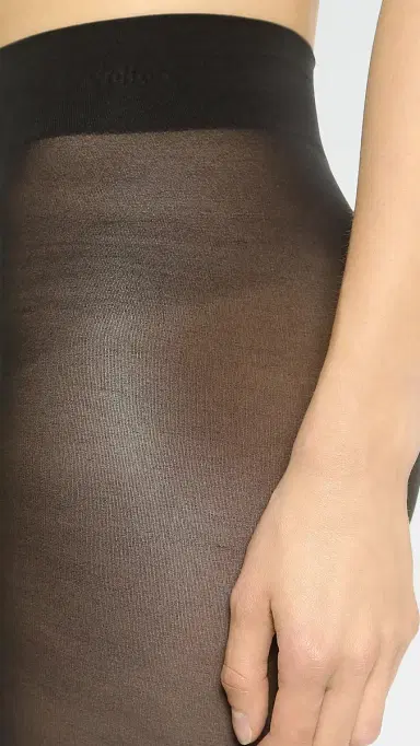 Wolford Seamless Pure 50 Tights Black | Thumbnail 3