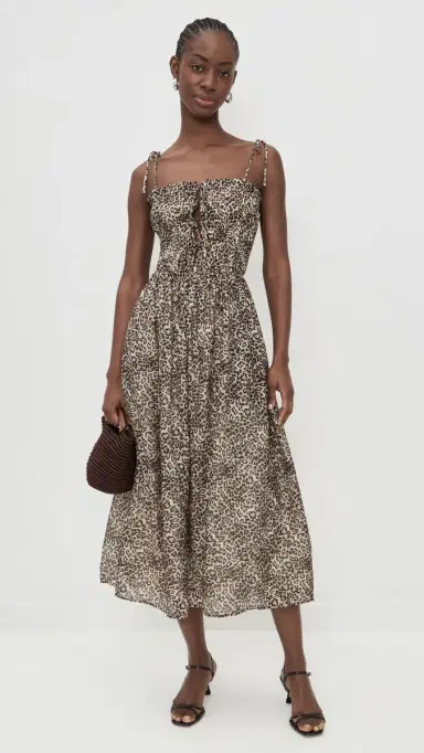 MINKPINK Tahlia Midi Dress Leopard | Thumbnail 5 MINKPINK Tahlia Midi Dress Leopard | Thumbnail 5