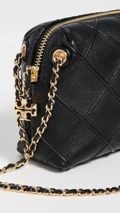 Tory Burch Fleming Soft Crossbody Bag Black One Size | Thumbnail 5