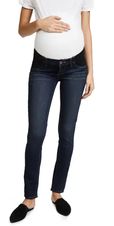 PAIGE Transcend Verdugo Ultra Skinny Maternity Jeans Nottingham | Thumbnail 1 PAIGE Transcend Verdugo Ultra Skinny Maternity Jeans Nottingham | Thumbnail 1