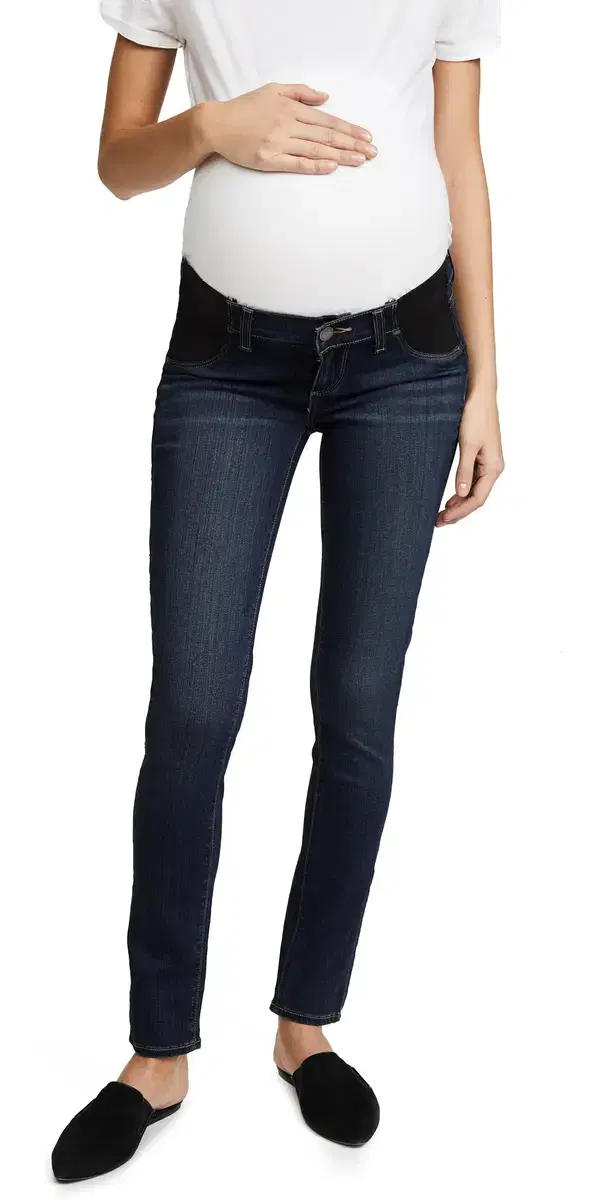 PAIGE Transcend Verdugo Ultra Skinny Maternity Jeans Nottingham