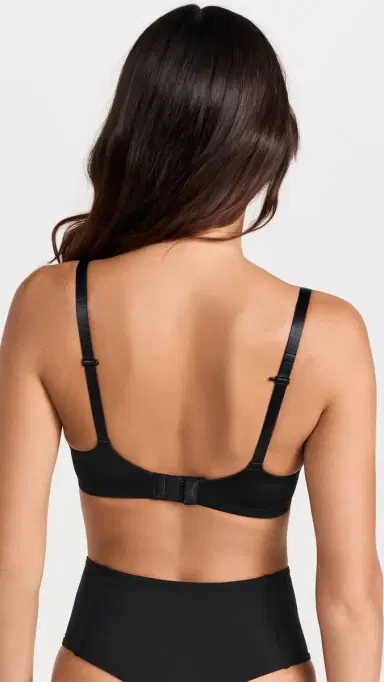 Natori Liquid Balconette Push-Up Bra Black 36B | Thumbnail 3