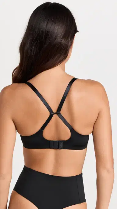 Natori Liquid Balconette Push-Up Bra Black 36B | Thumbnail 4