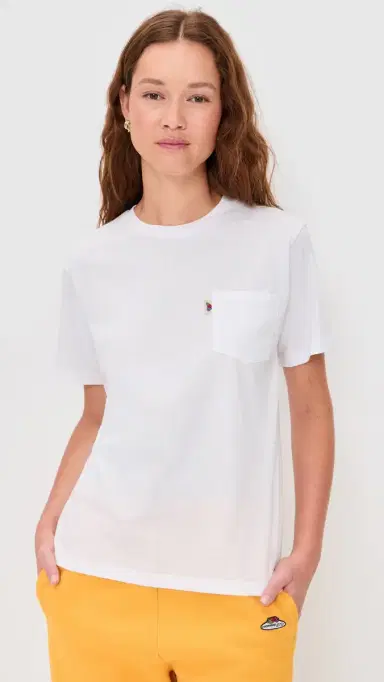 Hommegirls Homme Girls x Fruit of The Loom Pocket Tee White | Thumbnail 2