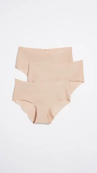 Calvin Klein Underwear Invisibles Hipster 3 Pack Light Caramel L | Thumbnail 2