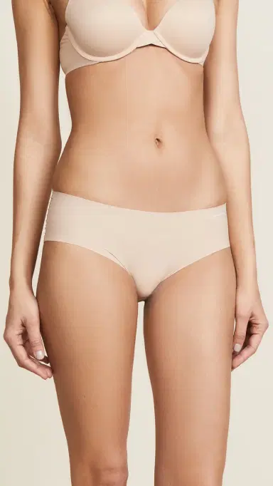 Calvin Klein Underwear Invisibles Hipster 3 Pack Light Caramel L | Thumbnail 3