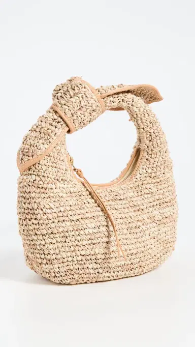 Poolside Bags The Josie Knot Bag Mixed Natural One Size | Thumbnail 2