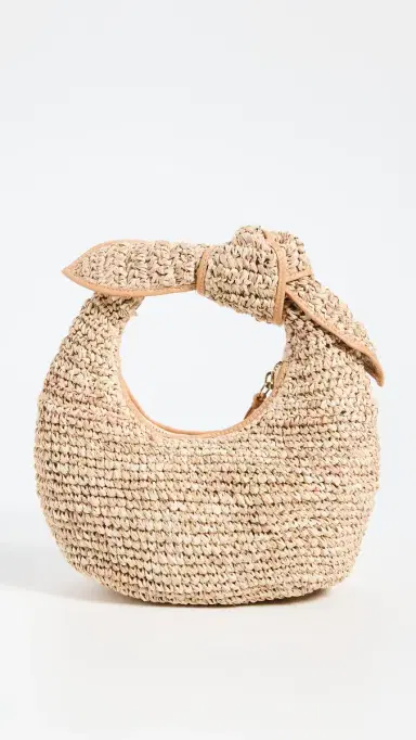 Poolside Bags The Josie Knot Bag Mixed Natural One Size | Thumbnail 4