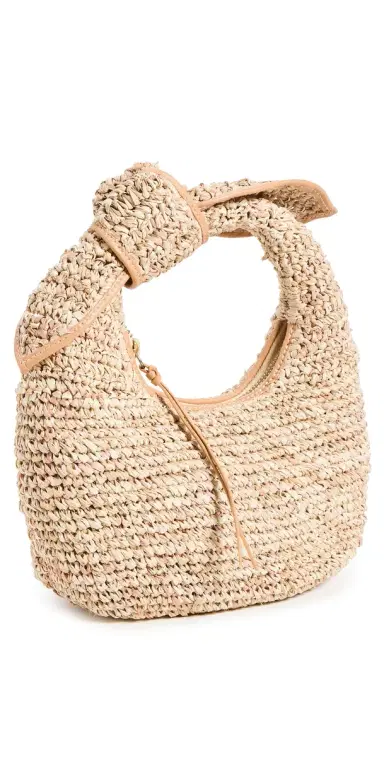 Poolside Bags The Josie Knot Bag Mixed Natural One Size | Thumbnail 1