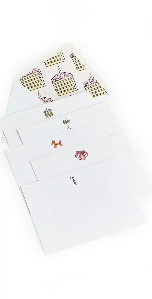 Dear Annabelle Fete Notecards Multi One Size