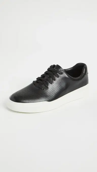 Cole Haan Grandpro Rally Laser Cut Sneakers Black 8 | Thumbnail 2