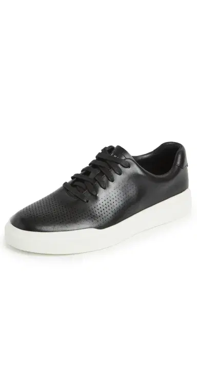 Cole Haan Grandpro Rally Laser Cut Sneakers Black 8 | Thumbnail 1
