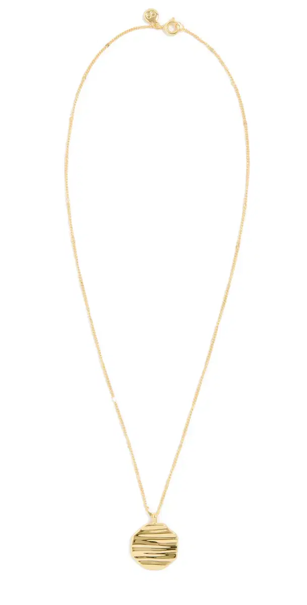 Gorjana Sunset Necklace Gold One Size