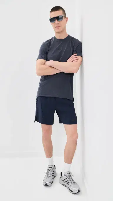 Adidas Designed For Training Workout Shorts 7 Legend | Thumbnail 5 Adidas Designed For Training Workout Shorts 7 Legend | Thumbnail 5