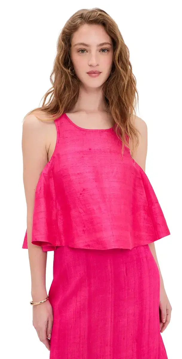 Shift Silk Tank Top Lush Pink One Size