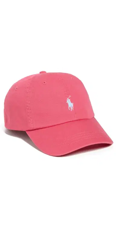 Polo Ralph Lauren Twill Classic Sport Cap Pale Red One Size | Thumbnail 1
