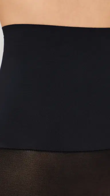 Commando Ultimate Opaque Footless Tights Black L | Thumbnail 4