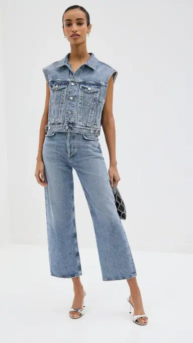 AGOLDE Ren: High Rise Wide Leg Jeans Disclosure | Thumbnail 6 AGOLDE Ren: High Rise Wide Leg Jeans Disclosure | Thumbnail 6