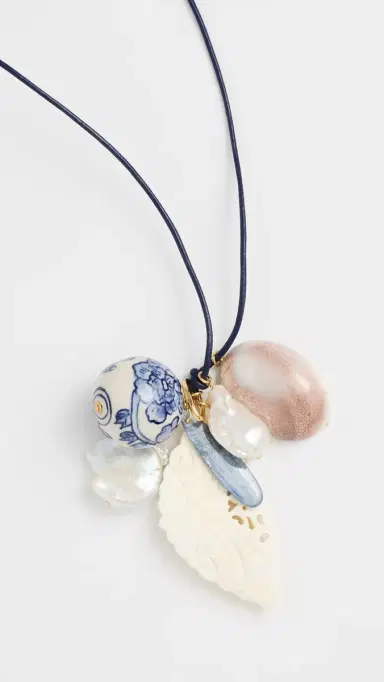 Chan Luu Delft Charm Necklace Multi One Size | Thumbnail 2 Chan Luu Delft Charm Necklace Multi One Size | Thumbnail 2