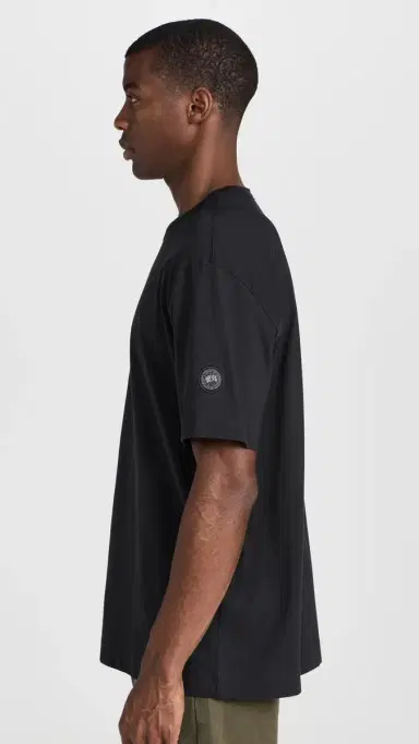 Canada Goose Gladstone Relaxed T-Shirt Black - Noir | Thumbnail 4 Canada Goose Gladstone Relaxed T-Shirt Black - Noir | Thumbnail 4