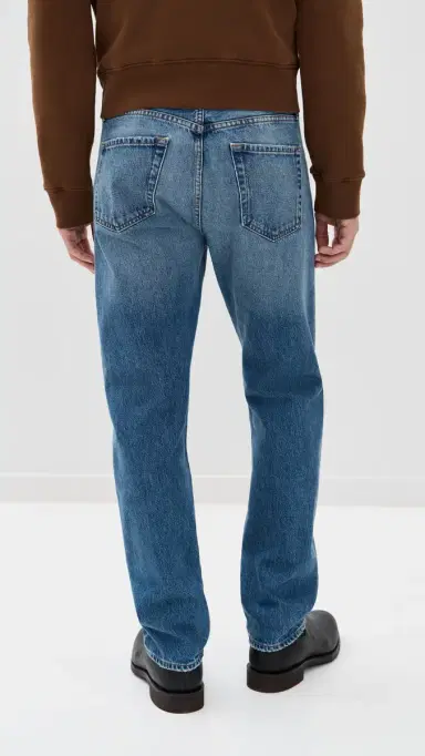 Citizens of Humanity Beau Relaxed Straight Fit Jeans - 30 Mid Blue 32 | Thumbnail 3