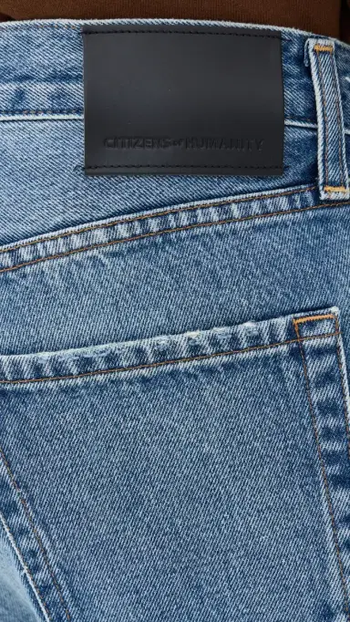 Citizens of Humanity Beau Relaxed Straight Fit Jeans - 30 Mid Blue 32 | Thumbnail 6
