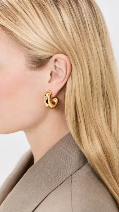 Jenny Bird Tome Large Hoops | Thumbnail 3 Jenny Bird Tome Large Hoops | Thumbnail 3