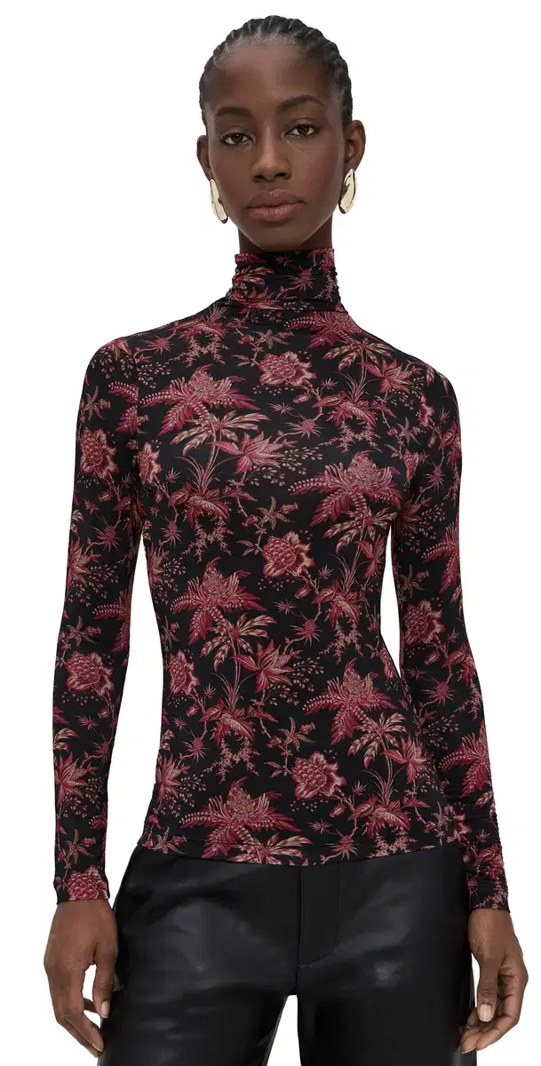Aurelia Turtleneck Midnight Lily