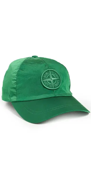 Stone Island Nylon Baseball Cap Malachite M | Thumbnail 1