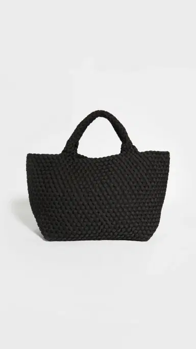Naghedi St Barths Medium Tote Onyx | Thumbnail 2 Naghedi St Barths Medium Tote Onyx | Thumbnail 2