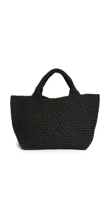 Naghedi St Barths Medium Tote Onyx | Thumbnail 1 Naghedi St Barths Medium Tote Onyx | Thumbnail 1