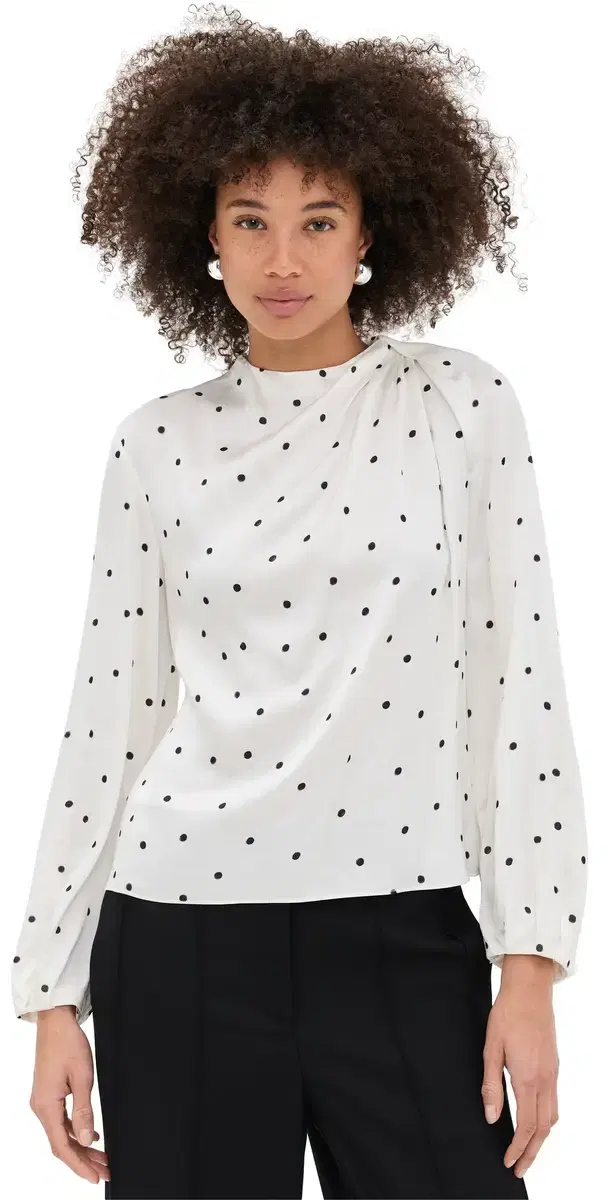 A. L.C. Blaire Top Cream/Black