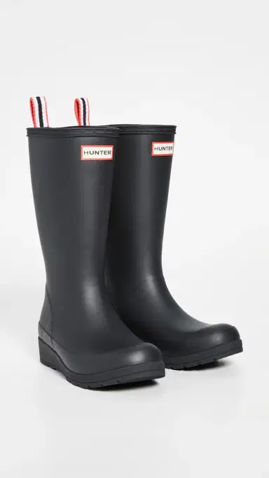 Hunter Boots Original Play Tall Boots Black 6 | Thumbnail 5