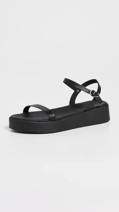 Ancient Greek Sandals Irida Platform Sandals Black | Thumbnail 2 Ancient Greek Sandals Irida Platform Sandals Black | Thumbnail 2