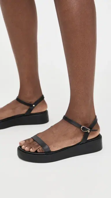 Ancient Greek Sandals Irida Platform Sandals Black | Thumbnail 3 Ancient Greek Sandals Irida Platform Sandals Black | Thumbnail 3