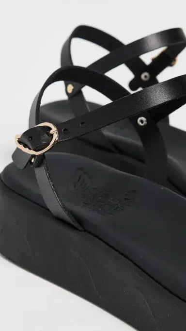 Ancient Greek Sandals Irida Platform Sandals Black | Thumbnail 6 Ancient Greek Sandals Irida Platform Sandals Black | Thumbnail 6