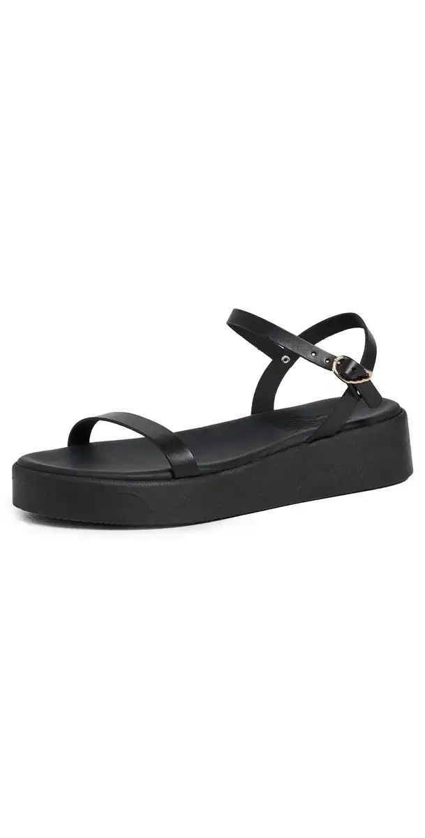 Irida Platform Sandals Black