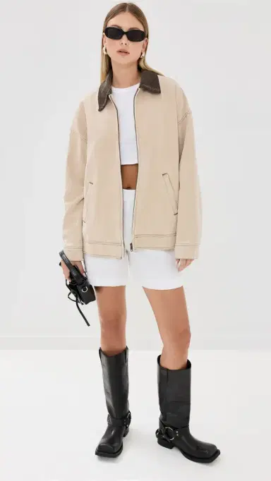 LIONESS Workwear Barn Jacket tone | Thumbnail 6 LIONESS Workwear Barn Jacket tone | Thumbnail 6