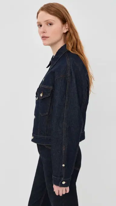 Ossou Sway Denim Jacket able Wash | Thumbnail 4 Ossou Sway Denim Jacket able Wash | Thumbnail 4