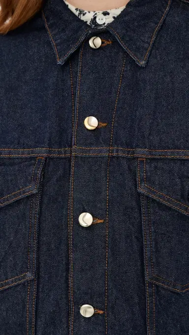 Ossou Sway Denim Jacket able Wash | Thumbnail 6 Ossou Sway Denim Jacket able Wash | Thumbnail 6