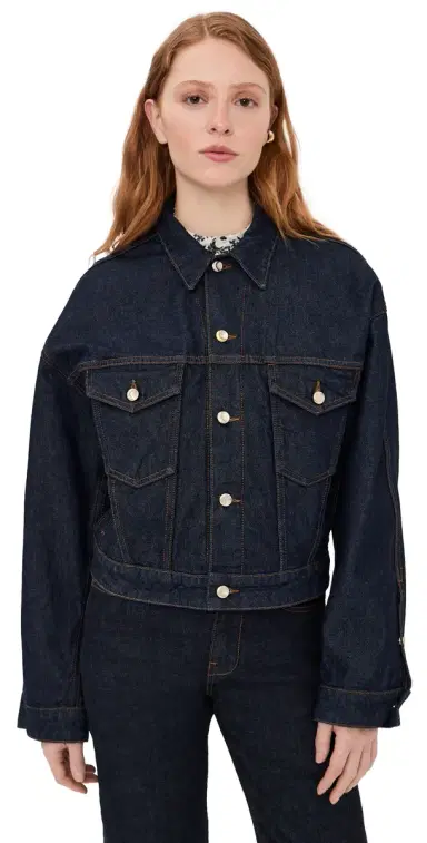 Ossou Sway Denim Jacket able Wash | Thumbnail 1 Ossou Sway Denim Jacket able Wash | Thumbnail 1