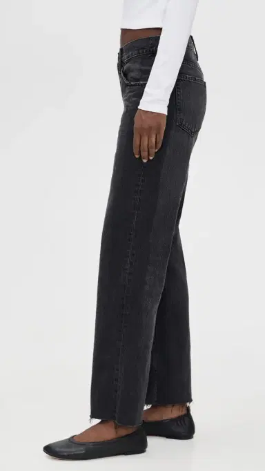 MOUSSY VINTAGE MV Glencoe Straight Jeans Black | Thumbnail 4 MOUSSY VINTAGE MV Glencoe Straight Jeans Black | Thumbnail 4