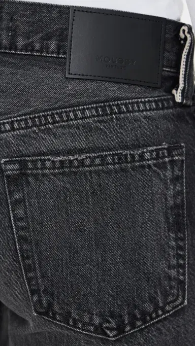 MOUSSY VINTAGE MV Glencoe Straight Jeans Black | Thumbnail 6 MOUSSY VINTAGE MV Glencoe Straight Jeans Black | Thumbnail 6