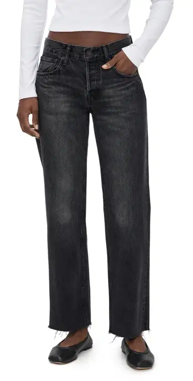 MOUSSY VINTAGE MV Glencoe Straight Jeans Black | Thumbnail 1 MOUSSY VINTAGE MV Glencoe Straight Jeans Black | Thumbnail 1