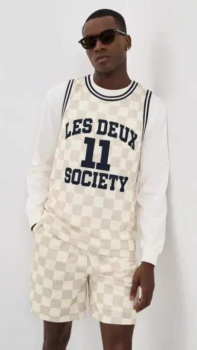 Les Deux Silas Mesh Tank Top Light and | Thumbnail 2 Les Deux Silas Mesh Tank Top Light and | Thumbnail 2