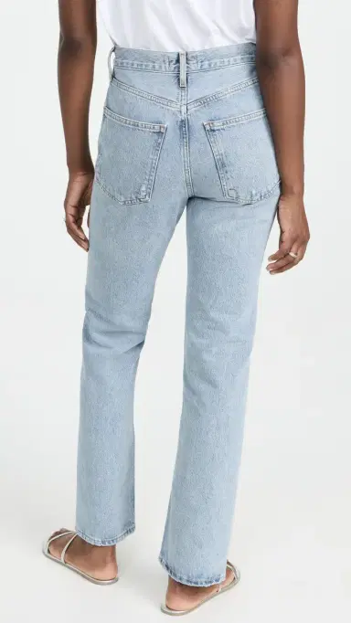 AGOLDE Lana Mid Rise Straight Jeans Riptide | Thumbnail 3 AGOLDE Lana Mid Rise Straight Jeans Riptide | Thumbnail 3